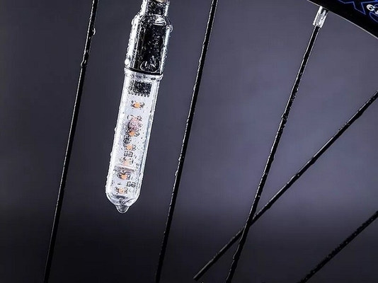СИД светов колеса велосипеда 95x16x16mm, красочные света спицы колеса велосипеда СИД